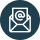 ícone email rodape